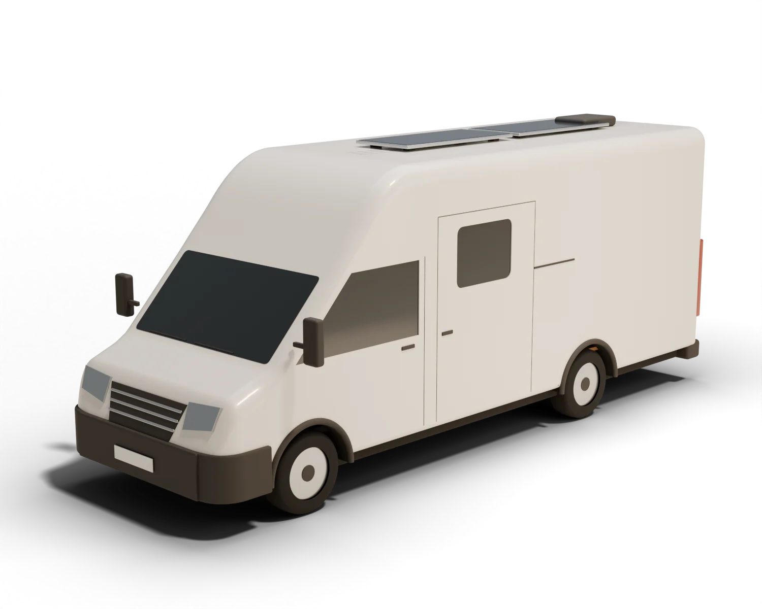 Concept render of a Ford Transit L4H3